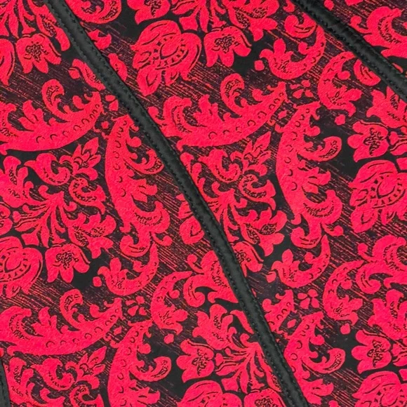 Catherine's V-Neck Classic Red Dress - Picture 4 of 7